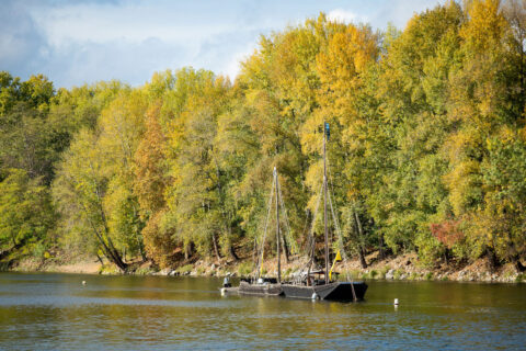 bateau sur la loire