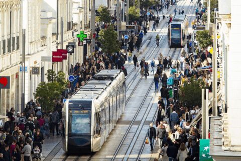 tramway rue nationale