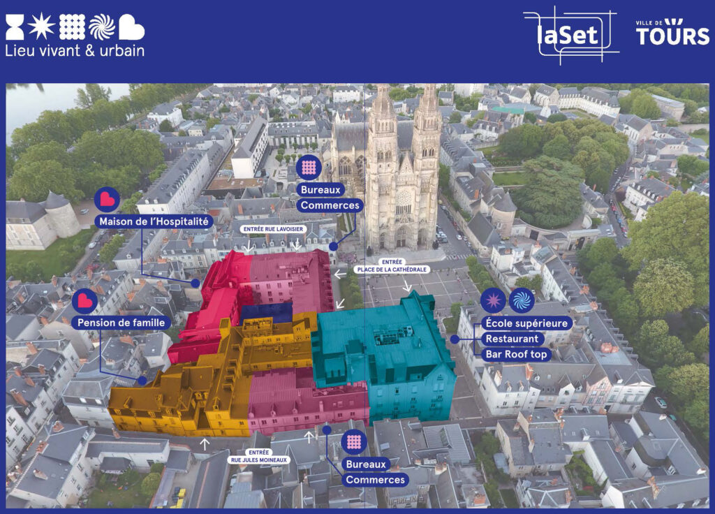 vu de la fiche saint gatien avec simulation nouveaux aménagements - Agrandir l'image, fenêtre modale