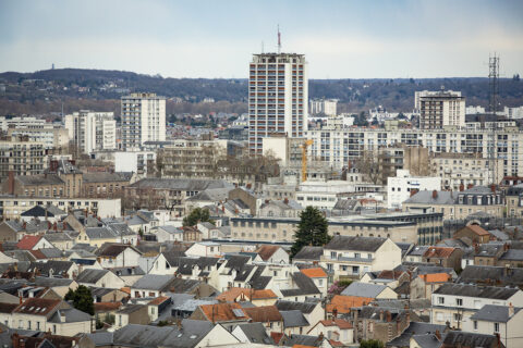 vue aérienne des quartiers sanitas et febvotte